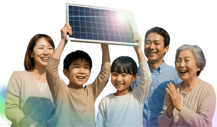 太陽光を暮らしのエネルギーに